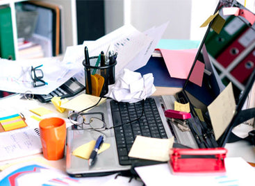 Alarming New Research Reveals The Average Office Desk Has More Germs Than A Toilet Seat