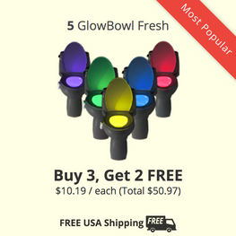 Buy 3 Get 2 Free GlowBowl - 5 Total