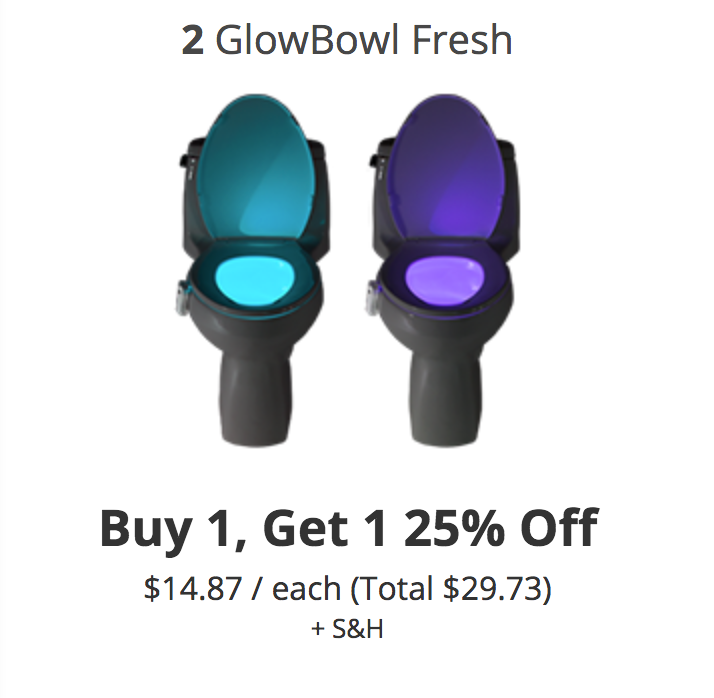 GlowBowl - Buy 1 Get 1 25% Off